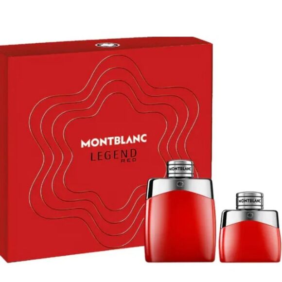 Montblanc Legend Red Gift Set - Picture 1 of 6
